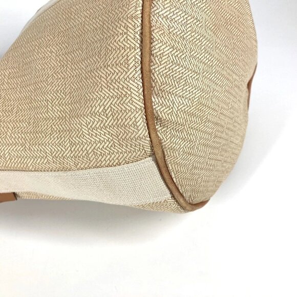 HERMES Saksaw PM Saksaw PM Bag Tote Bag Hand Bag Canvas Beige - Picture 9 of 15